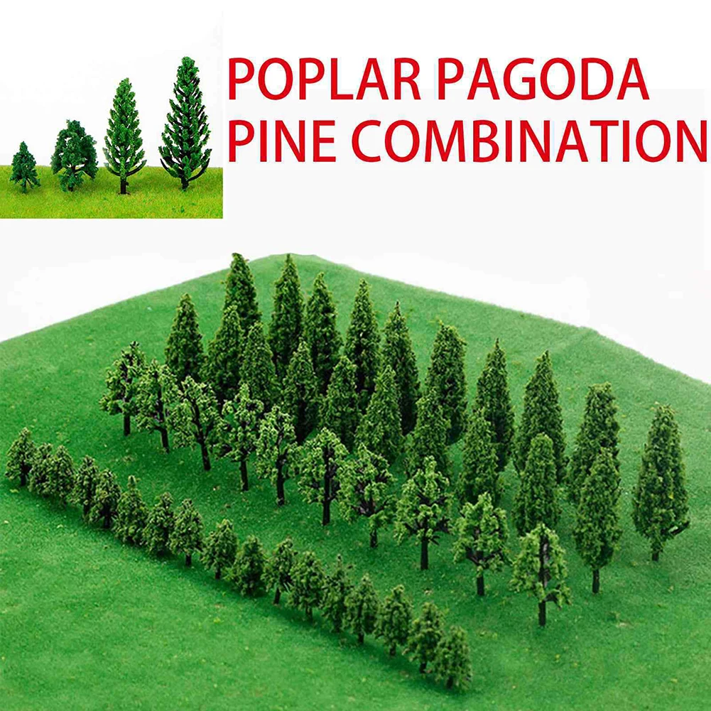 Scenery Model Trees Railroad Scale Trees Wargame 50PCS Accessories DIY Diorama Green Handmade Landscape Model A/B
Scenery Model Trees Railroad Scale Trees Wargame 50PCS Accessories DIY Diorama Green Handmade Landscape Model A/B
