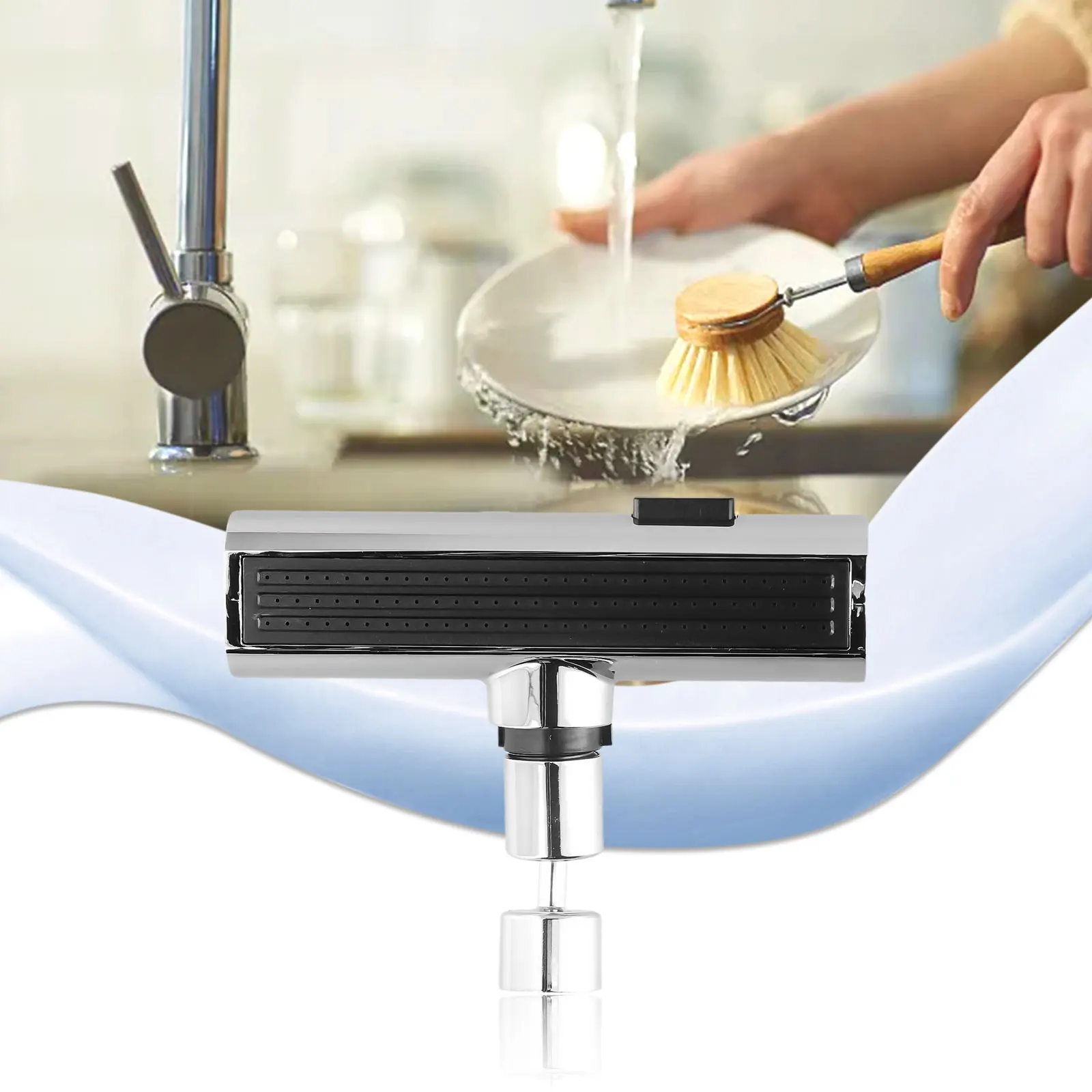 Water Tap Faucet Tool 18*10*5cm 180° Swivel 1PC ABS Accessories Fittings Kitchen Parts Premium Replacement Useful
Water Tap Faucet Tool 18*10*5cm 180° Swivel 1PC ABS Accessories Fittings Kitchen Parts Premium Replacement Useful