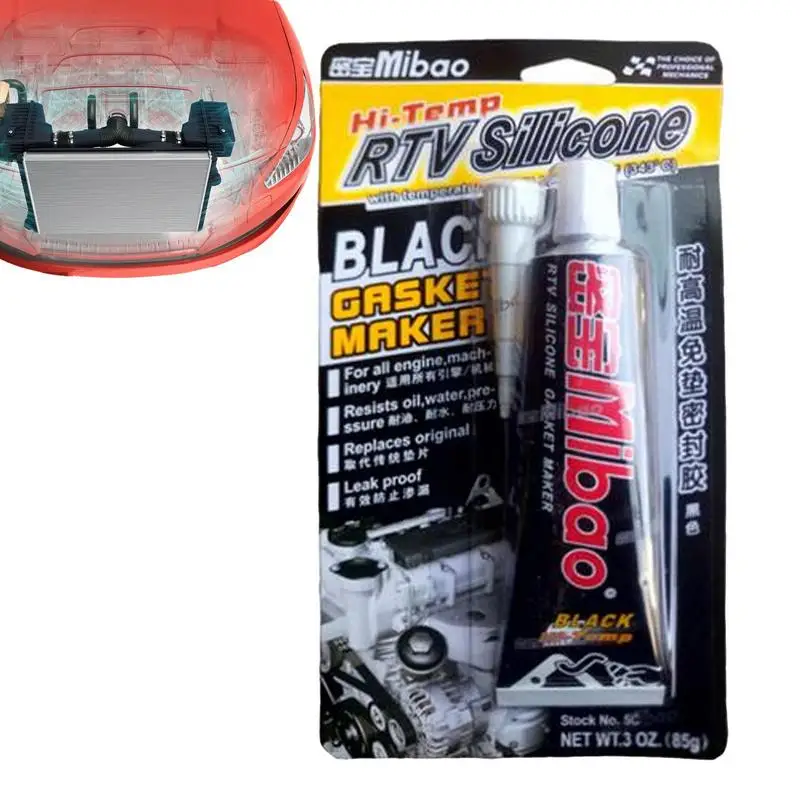 Automotive Mechanical Non-shield Glue Sealant Silicone High Temperature Resistance Resistance Long Lasting Red Black Grey 85g
Automotive Mechanical Non-shield Glue Sealant Silicone High Temperature Resistance Resistance Long Lasting Red Black Grey 85g