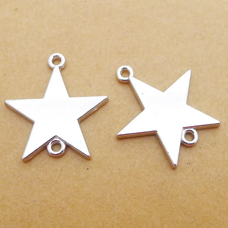 8pcs/lot 23*28mm Alloy Star Charm Connector Antique Silver Pendant For DIY Necklace Bracelet Jewelry Making
8pcs/lot 23*28mm Alloy Star Charm Connector Antique Silver Pendant For DIY Necklace Bracelet Jewelry Making