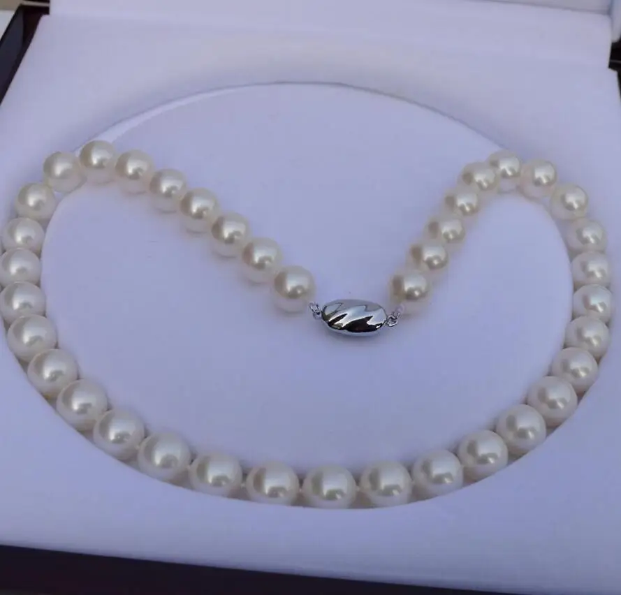 Fine jewelry Fine Jewelry natural pearl 11-12mm round very bright light Pearl necklace 18INCH
Fine jewelry Fine Jewelry natural pearl 11-12mm round very bright light Pearl necklace 18INCH