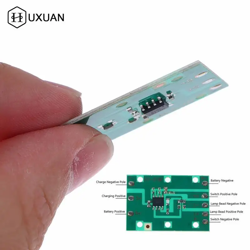 Universal Headlamp Circuit Board 3.7V Zoom Fixed-focus Headlamp Circuit Board Strong And Weak Flash Three Gears
Universal Headlamp Circuit Board 3.7V Zoom Fixed-focus Headlamp Circuit Board Strong And Weak Flash Three Gears