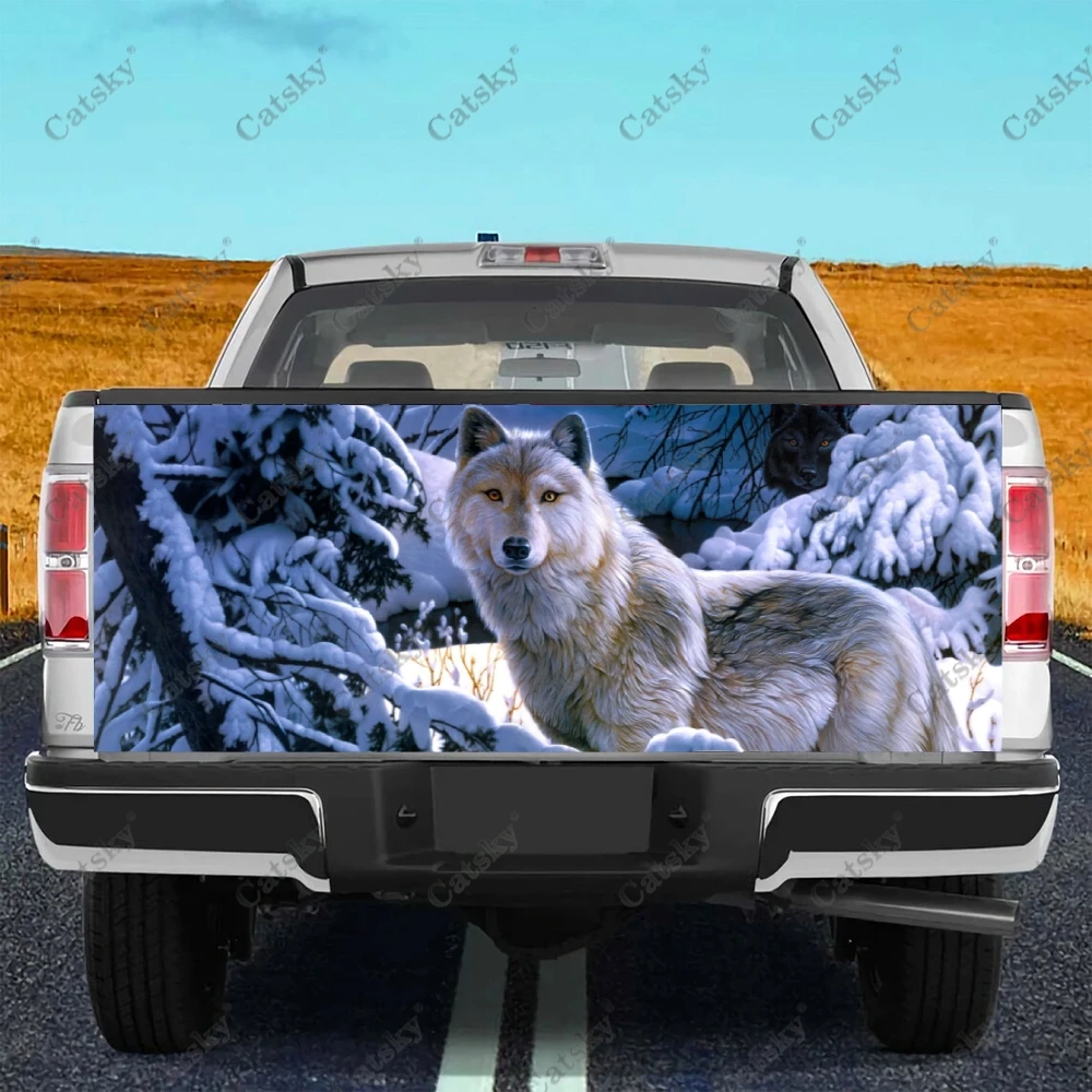 

wolf animal Car sticker rear car rear appearance modification package suitable for car truck sticker