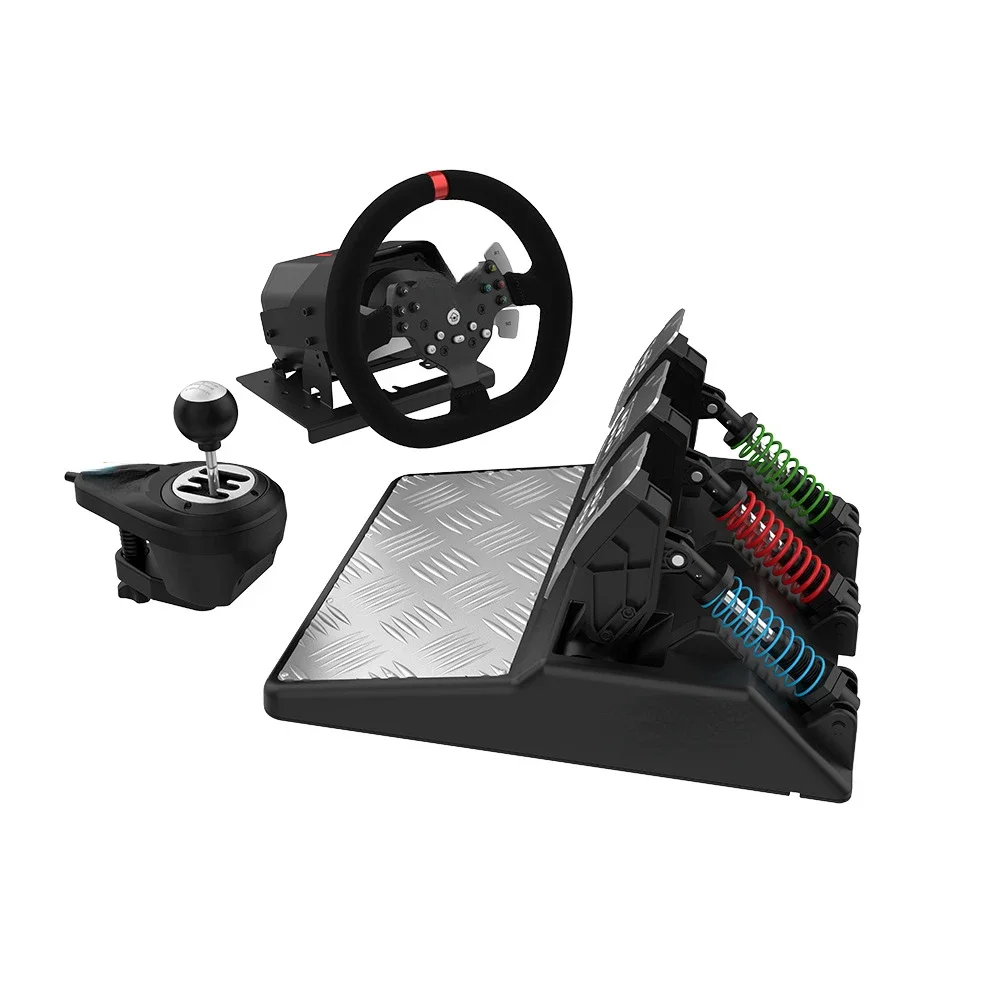 

V10 Force Feedback Racing Game Aiming Wheel 900 Degree Car Simulator Simulation Driving P4gt