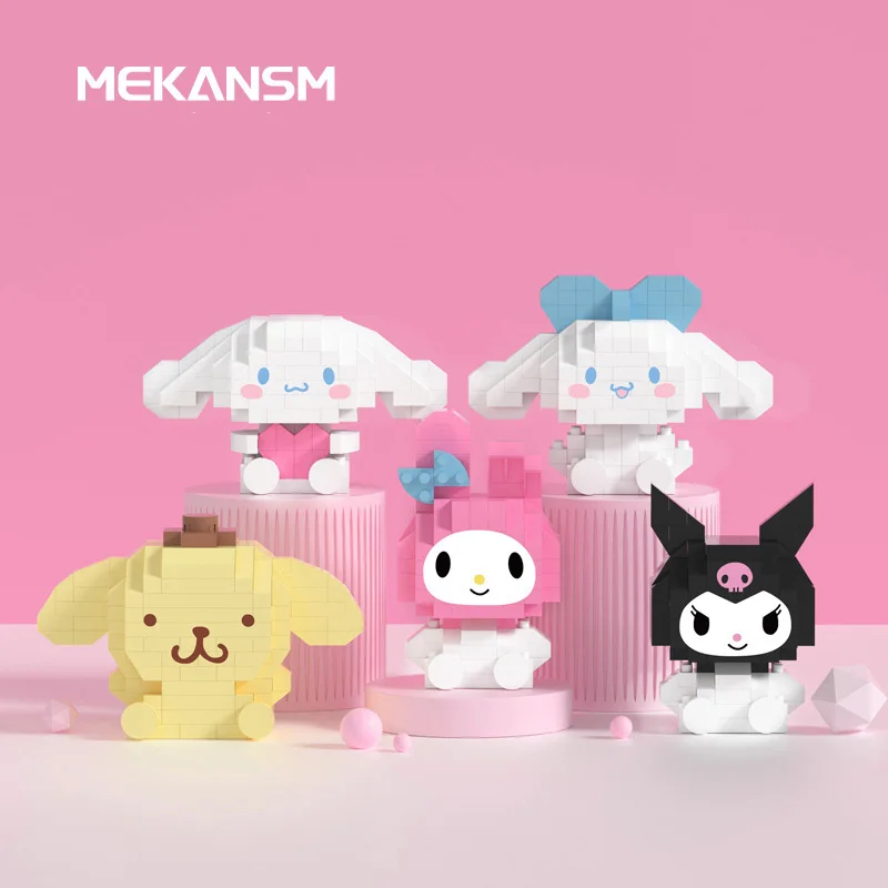 Cute Sanrio Lego Blocks Kuromi My Melody Cinnamoroll Pompom Purin Cute Cartoon Anime Children's Making Toys for Girls Gifts
Cute Sanrio Lego Blocks Kuromi My Melody Cinnamoroll Pompom Purin Cute Cartoon Anime Children's Making Toys for Girls Gifts
