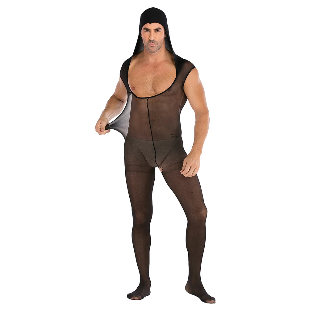 Sexy Men Sissy Jumpsuit Fishnet Mesh Transparent Clubwear Full Body Stockings Gay Man Seduction Bodysuit Erotic Lingerie
Sexy Men Sissy Jumpsuit Fishnet Mesh Transparent Clubwear Full Body Stockings Gay Man Seduction Bodysuit Erotic Lingerie