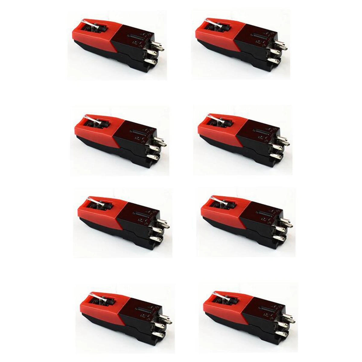 8 Pcs Aluminum Turntable Diamond Stylus Needle for LP Record Player Phono Ceramic Cartridge
8 Pcs Aluminum Turntable Diamond Stylus Needle for LP Record Player Phono Ceramic Cartridge