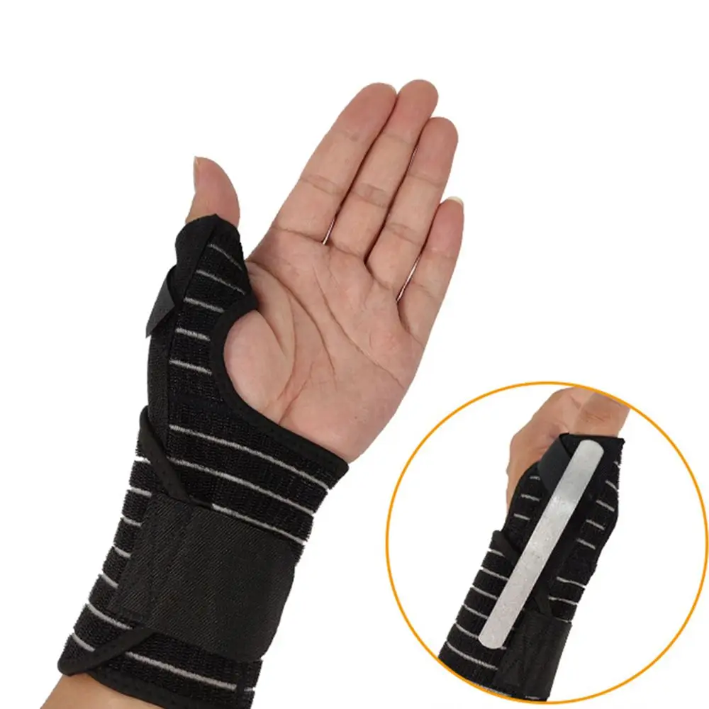 

Steel Wrist Support for Tendonitis Sprains Wrist Thumb Support Brace Arthritis Sprain Hand Band Wrist Guard Splint Thumb Brace