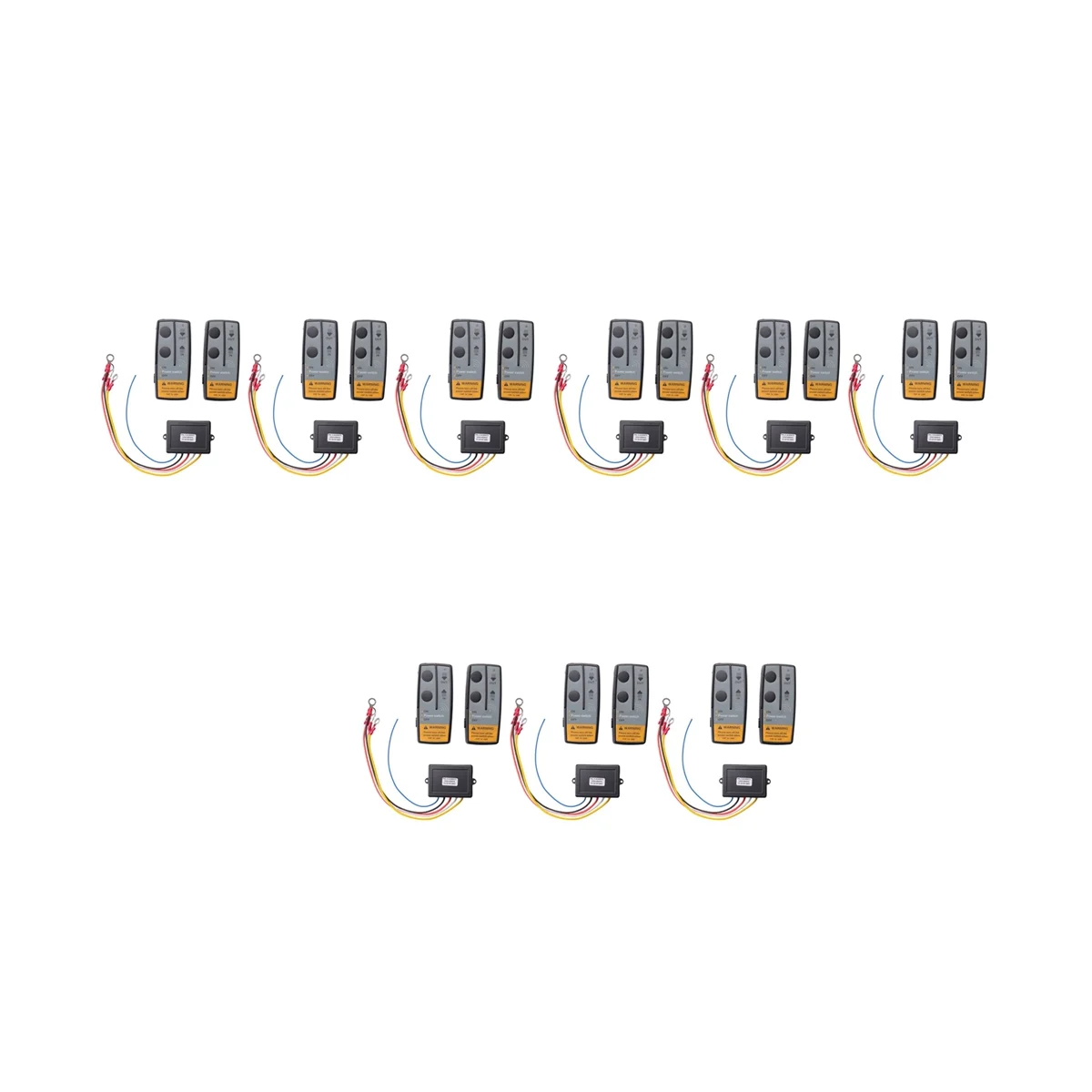 9Set 12V 24V 2.4G 50M Universal Car Wireless Winch Crane Remote Control Controller with Twin Handset Remote Range
9Set 12V 24V 2.4G 50M Universal Car Wireless Winch Crane Remote Control Controller with Twin Handset Remote Range