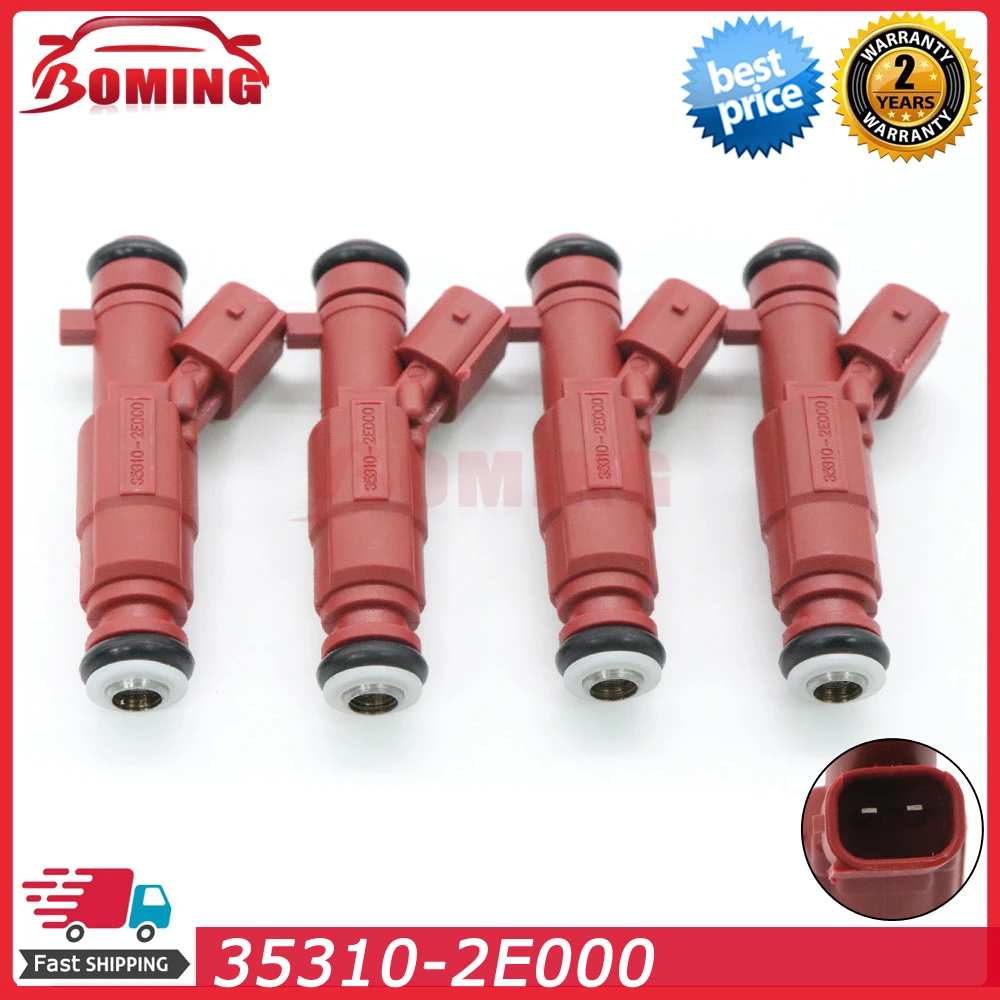 

Car 35310-2E000 Fuel Injector Nozzle For Kia 1.6L 2011-2015 Forte Soul 2.0L For Hyundai Elantra 1.8 2.0 353102E000