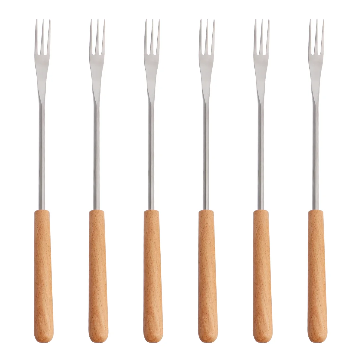 6pcs Barbecue Forks Stainless Steel Roasting Sticks Portable Kabob Skewers Reusable Grill Sticks for Camping Picnic Home
6pcs Barbecue Forks Stainless Steel Roasting Sticks Portable Kabob Skewers Reusable Grill Sticks for Camping Picnic Home