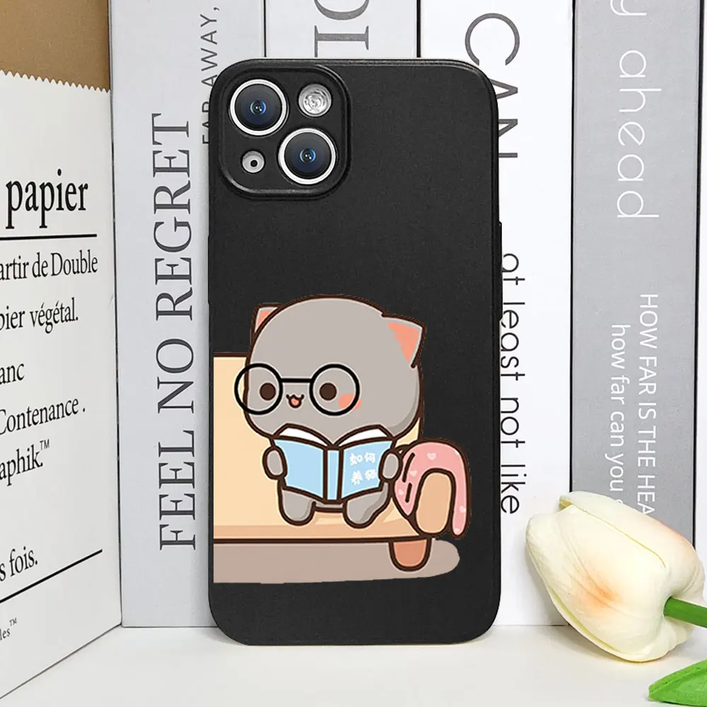 Funny Cartoon Lovers Peach Cat Couple Phone Case for IPhone 11 12 13 14 15 16 Pro Max Mini X XS SE20 8 7 Plus Paired Soft Covers Funny Cartoon Lovers Peach Cat Couple Phone Case for IPhone 11 12 13 14 15 16 Pro Max Mini X XS SE20 8 7 Plus Paired Soft Covers