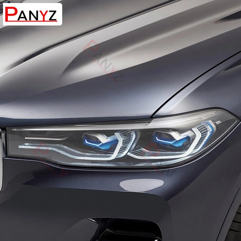 2 Pcs For BMW X7 G07 2019 2020 Car Headlight Protective Film Headlamp Restoration Transparent Black TPU Protective
2 Pcs For BMW X7 G07 2019 2020 Car Headlight Protective Film Headlamp Restoration Transparent Black TPU Protective