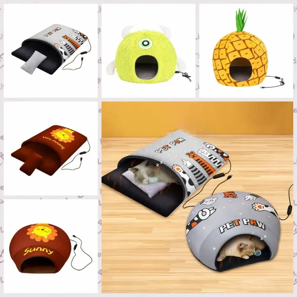 Removable USB Electric Cat Dog Kennel Warm Adjustable Temperature Semi Enclosed Pet Sleeping Bag Semi-Closed Automatic
Removable USB Electric Cat Dog Kennel Warm Adjustable Temperature Semi Enclosed Pet Sleeping Bag Semi-Closed Automatic