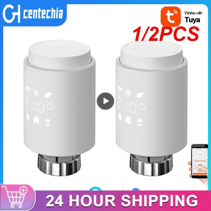 1/2PCS Tuya Smart ZigBee Radiator Actuator TRV Programmable Thermostatic Radiator Valve Temperature Controller Support Alexa M28
1/2PCS Tuya Smart ZigBee Radiator Actuator TRV Programmable Thermostatic Radiator Valve Temperature Controller Support Alexa M28
