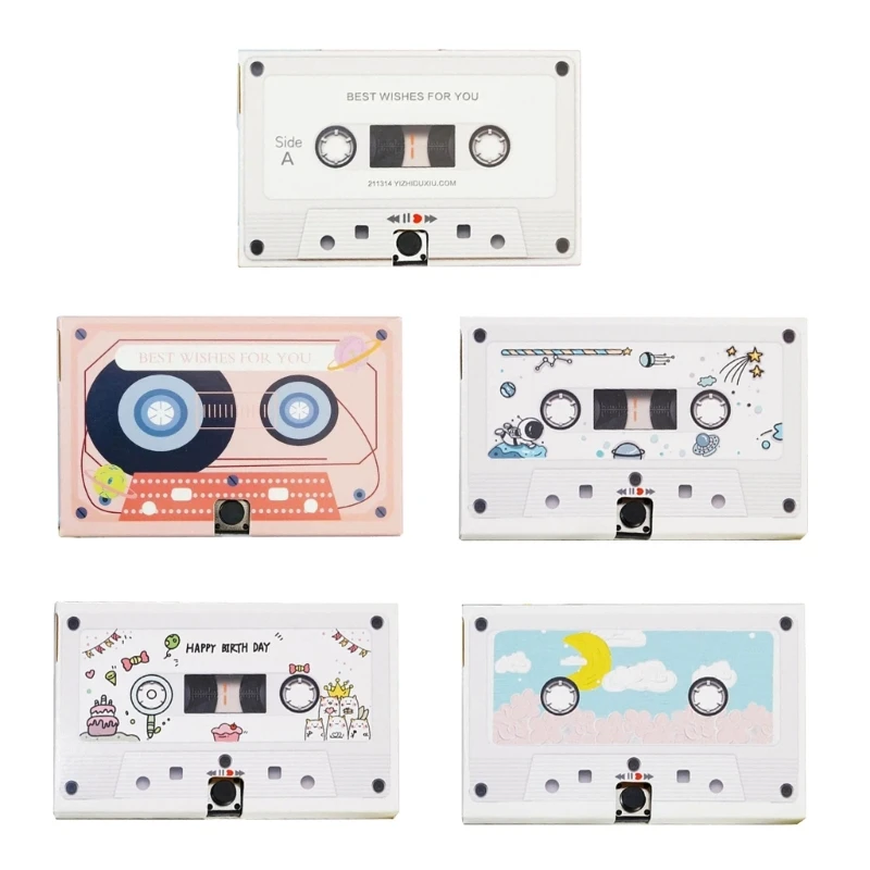 60 Seconds Greeting Card Sound Voice Music Recordable Recorder Board Birthday 270F
60 Seconds Greeting Card Sound Voice Music Recordable Recorder Board Birthday 270F