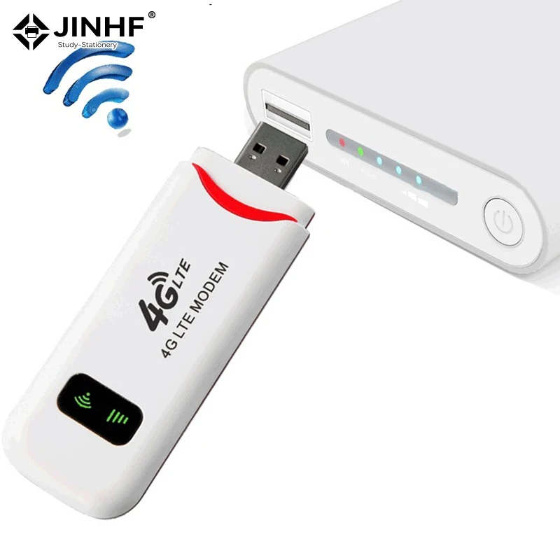 

1pc 4G LTE Wireless Router USB Dongle 150Mbps Modem Mobile Broadband Card Wireless WiFi Adapter 4G Router Home Office