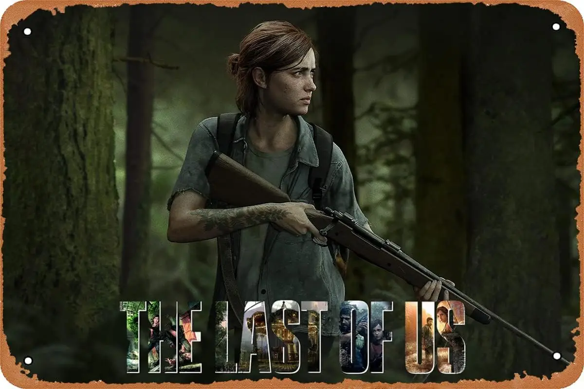 Постер The Last of Us, видео игра, жестяной знак, винтажный Настенный декор, металлический постер 8x12 дюймов
Постер The Last of Us, видео игра, жестяной знак, винтажный Настенный декор, металлический постер 8x12 дюймов