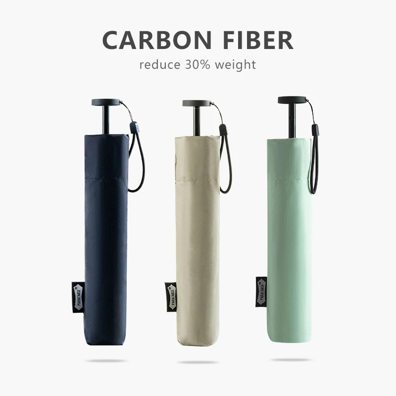 Parachase Ultra-light Folding Umbrella 111g Only Anti UV Travel Light Sun Umbrella Windproof Carbon Fiber Portable Parasol 6K
Parachase Ultra-light Folding Umbrella 111g Only Anti UV Travel Light Sun Umbrella Windproof Carbon Fiber Portable Parasol 6K