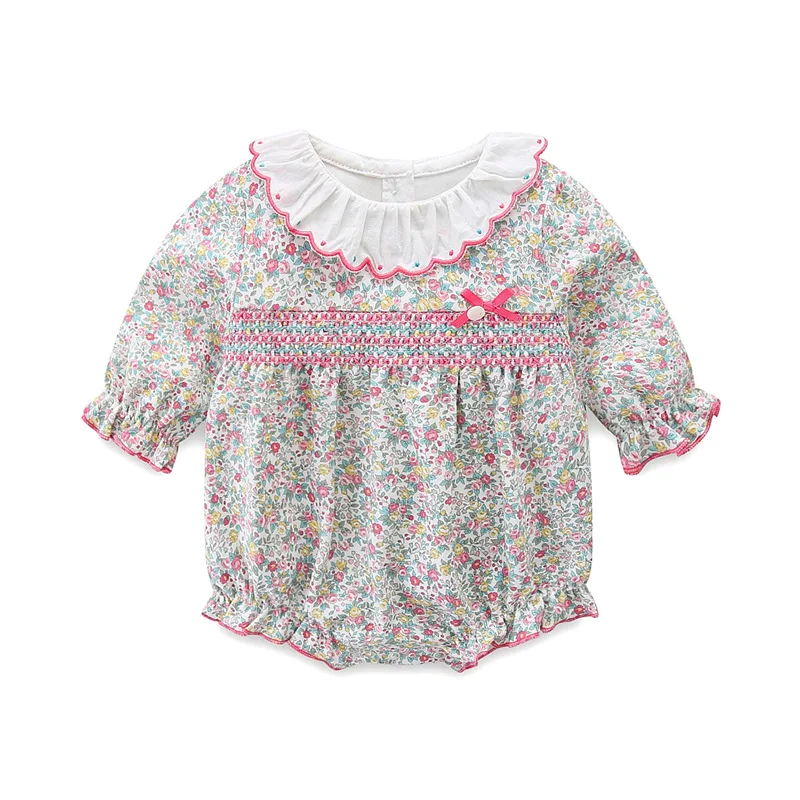 Newborn Girls Jumpsuits Autumn Floral Print Baby Clothes Long Sleeve Children Bodysuits 0-2Y
Newborn Girls Jumpsuits Autumn Floral Print Baby Clothes Long Sleeve Children Bodysuits 0-2Y