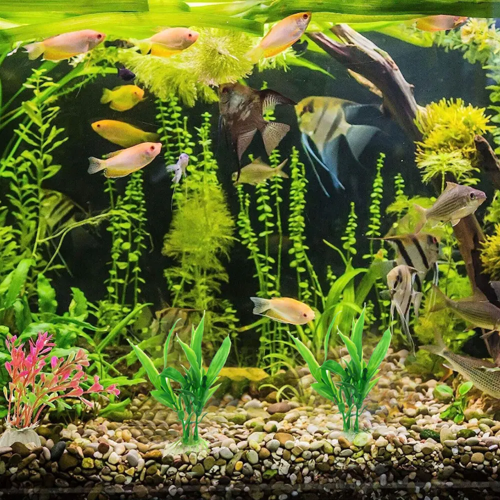1Pcs Artificial Aquarium Decor Plants Water Weeds Ornament Aquatic Plant Fish Tank Grass Decoration Water Grass Decorations
1Pcs Artificial Aquarium Decor Plants Water Weeds Ornament Aquatic Plant Fish Tank Grass Decoration Water Grass Decorations