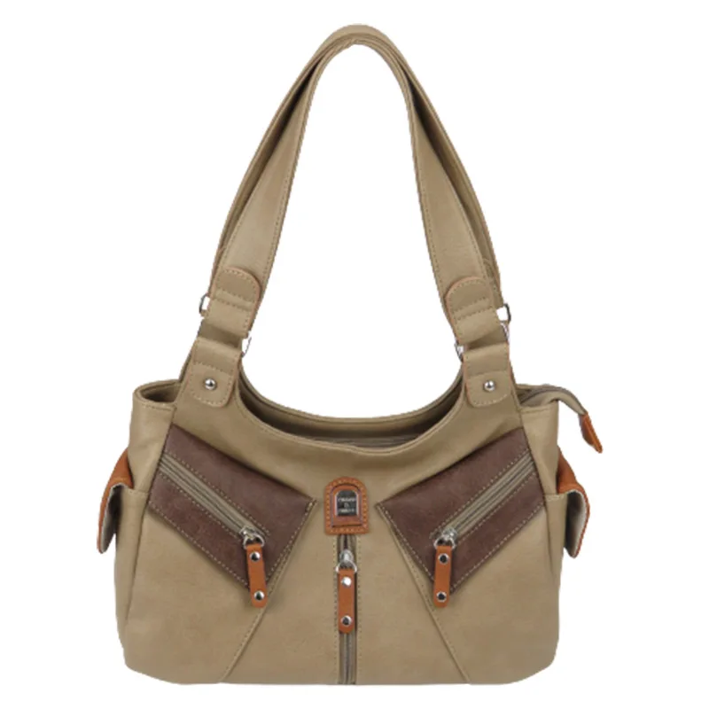 New Street Solid Color High Capacity Handbag Women's Fashion Travel Tote Bag Casual Shoulder Bag
New Street Solid Color High Capacity Handbag Women's Fashion Travel Tote Bag Casual Shoulder Bag