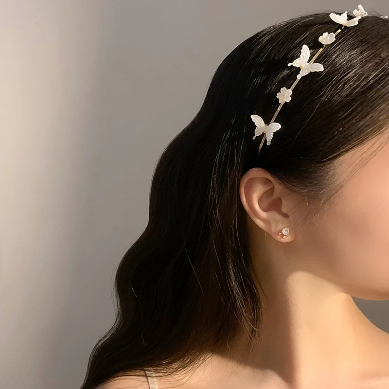 White Butterfly Flower Hair Band, Female Mori Style, Xianmei Headband Hair Accessories Headbands for Women Kids Hair Accessories
White Butterfly Flower Hair Band, Female Mori Style, Xianmei Headband Hair Accessories Headbands for Women Kids Hair Accessories