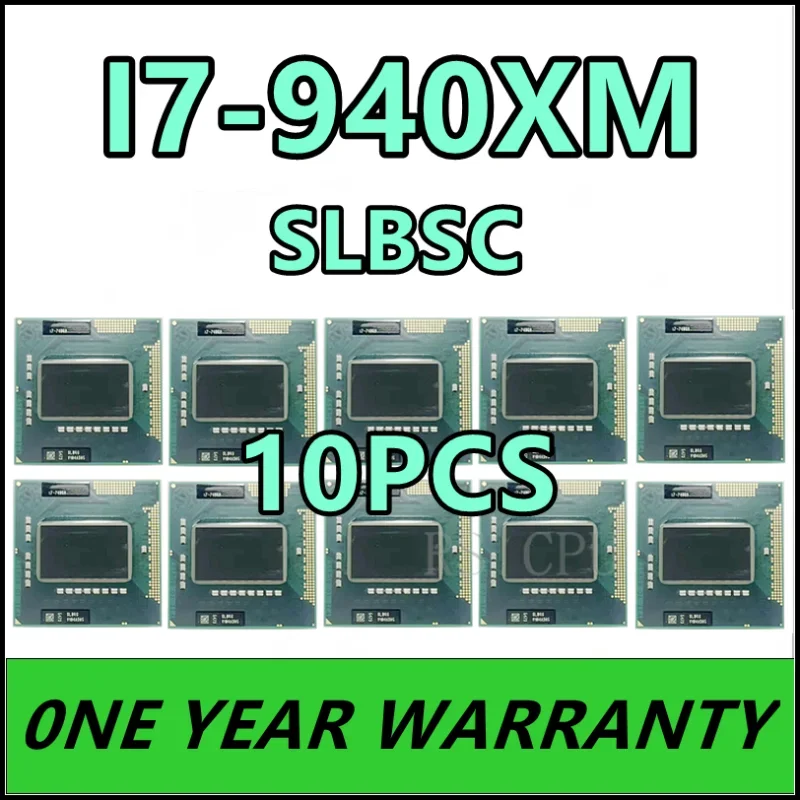 10pcs I7-940XM I7 940XM SLBSC 2.1 GHz Quad-Core 8 Thread Prosesor CPU 8M 55 Watt Soket G1/RPGA988A
10pcs I7-940XM I7 940XM SLBSC 2.1 GHz Quad-Core 8 Thread Prosesor CPU 8M 55 Watt Soket G1/RPGA988A