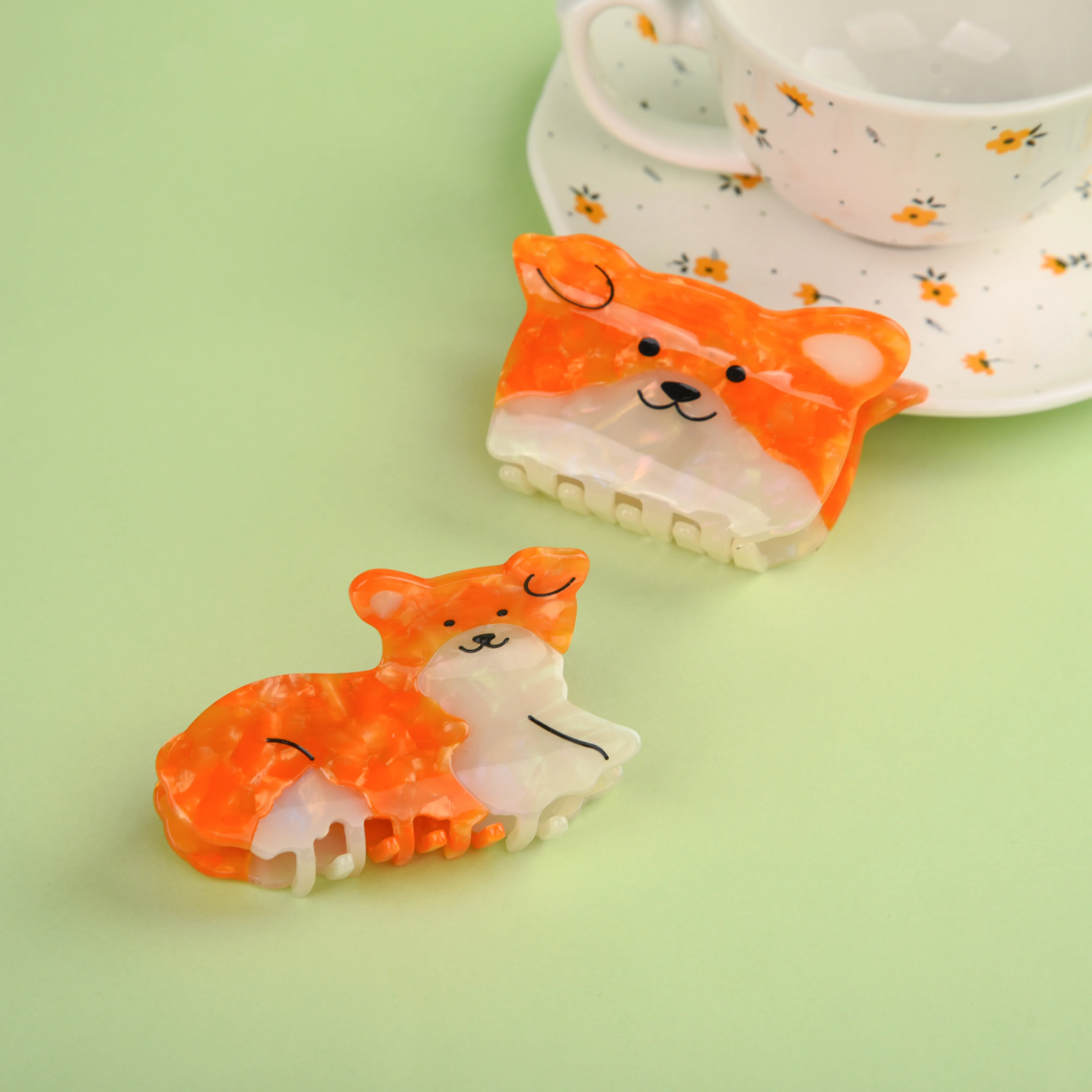 DuoShang Cute Cartoon Animal Dog Acetate Hair Claw Light Luxury Eco-friendly Claw Clip Hair Clip for Women Girl Hair Accessories
DuoShang Cute Cartoon Animal Dog Acetate Hair Claw Light Luxury Eco-friendly Claw Clip Hair Clip for Women Girl Hair Accessories