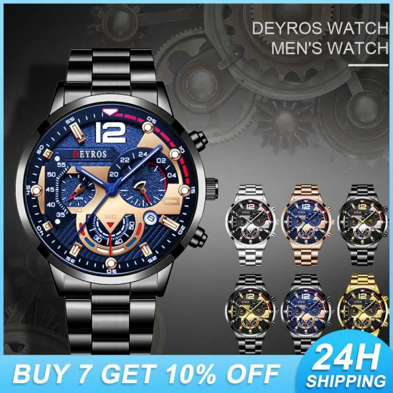 Luxury Mens Watch Time Accuracy And Fashionable Logo Mens Watch Stainless Steel Quartz Watch The Best Gift Watch Quartz Watches
Luxury Mens Watch Time Accuracy And Fashionable Logo Mens Watch Stainless Steel Quartz Watch The Best Gift Watch Quartz Watches