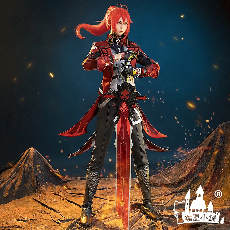 Anime Game Genshin Impact Diluc Blackish Red The Whole Night Dress Uniform Cosplay Costume Halloween Men Free Shipping 2022 New
Anime Game Genshin Impact Diluc Blackish Red The Whole Night Dress Uniform Cosplay Costume Halloween Men Free Shipping 2022 New