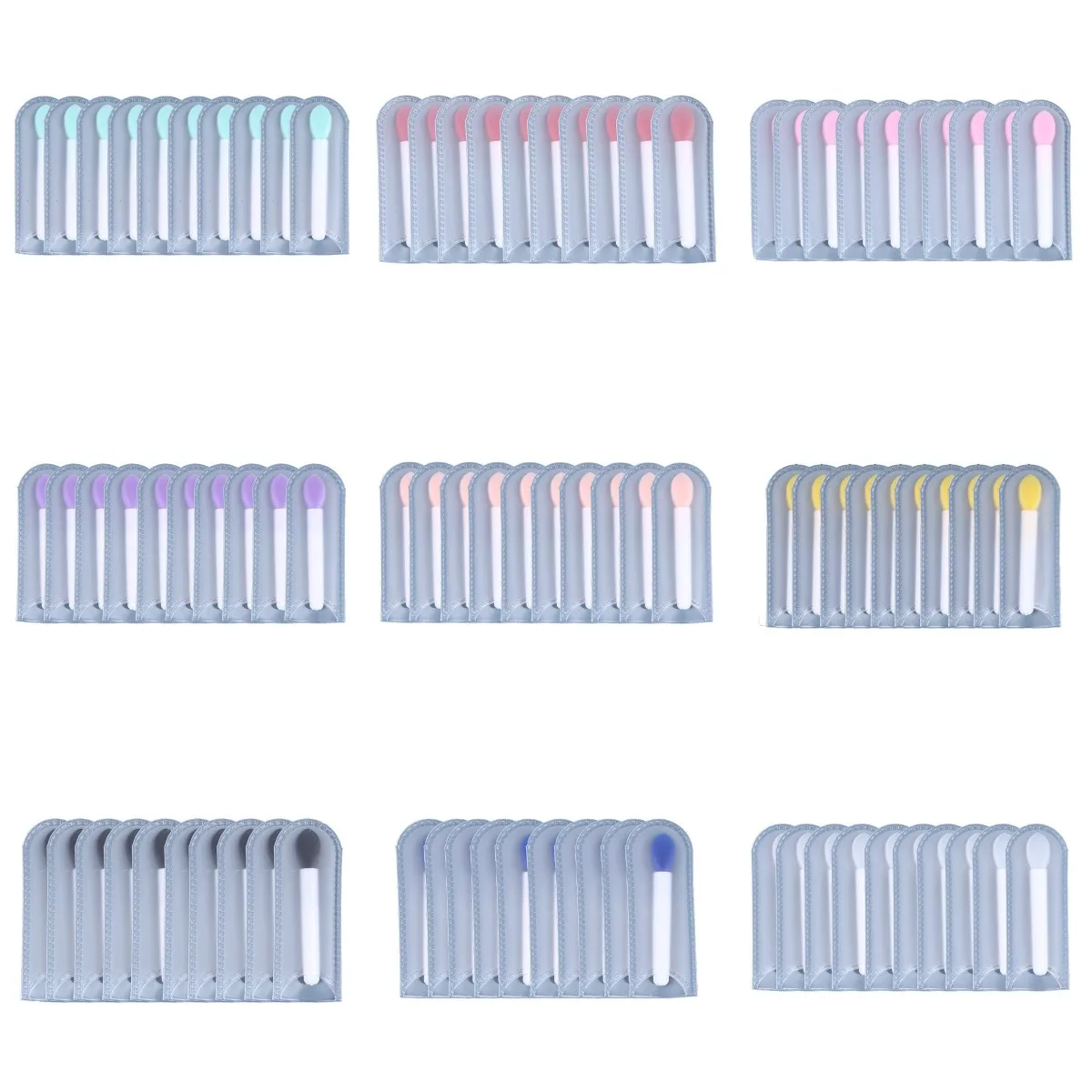 1/3/10pc Mini Silicone Lip Balms Lip Mask Brush With Sucker Dust Cover Lipstick Cosmetic Makeup Brushes Lipstick Brush
1/3/10pc Mini Silicone Lip Balms Lip Mask Brush With Sucker Dust Cover Lipstick Cosmetic Makeup Brushes Lipstick Brush