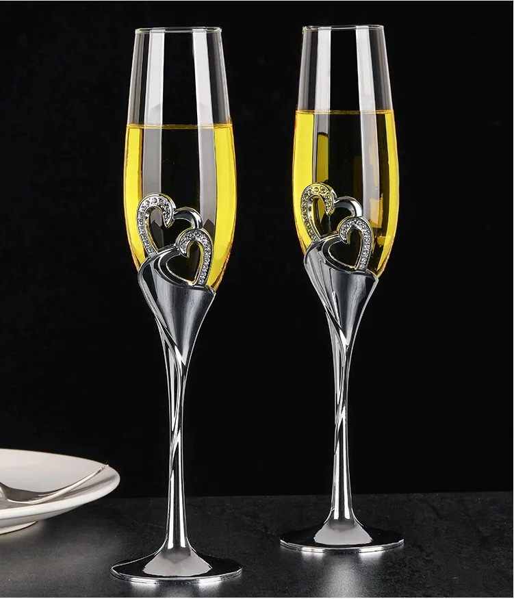 Crystal bubble champagne glass red wine cup set wedding gift transparent glass high foot red wine cup wine glasses wine glass
Crystal bubble champagne glass red wine cup set wedding gift transparent glass high foot red wine cup wine glasses wine glass