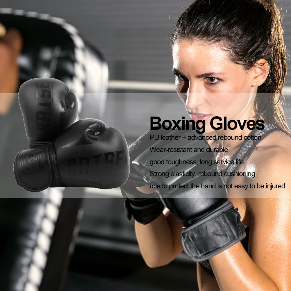 PU Kickboxing Protective Gloves Wearable Training Sparring Gloves Tear Resistant Breathable One Time Forming for Sports Supplies
PU Kickboxing Protective Gloves Wearable Training Sparring Gloves Tear Resistant Breathable One Time Forming for Sports Supplies
