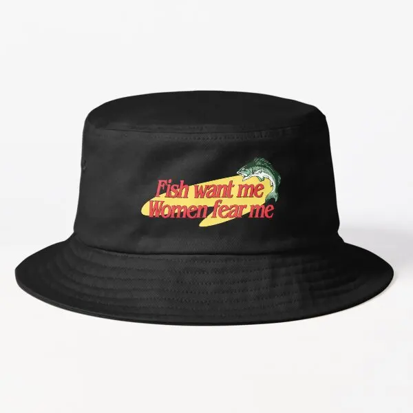Fish Want Me Women Fear Me Bucket Hat Bucket Hat Mens Fish Spring Boys Black Hip Hop Solid Color Summer Outdoor Fishermen
Fish Want Me Women Fear Me Bucket Hat Bucket Hat Mens Fish Spring Boys Black Hip Hop Solid Color Summer Outdoor Fishermen