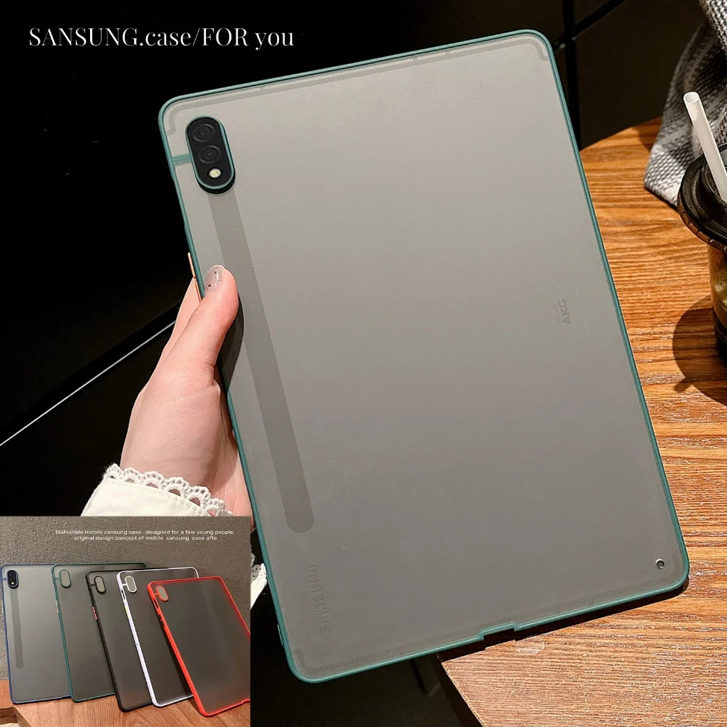 For Samsung Galaxy Tab S9 Plus S9+ S7 FE S8 Plus S7+ 12.4" SM-X810 SM-X816 T976 Tablet Protection Case Matte Transparent Cover
For Samsung Galaxy Tab S9 Plus S9+ S7 FE S8 Plus S7+ 12.4" SM-X810 SM-X816 T976 Tablet Protection Case Matte Transparent Cover