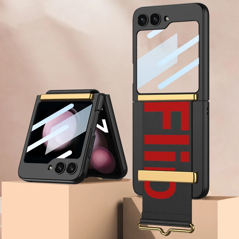 Противоударный чехол с ремешком на запястье для Samsung Galaxy Z Flip 5 Flip5, чехол с ремешком на запястье, Матовый Жесткий Ультратонкий чехол, пленка для переднего экрана
Противоударный чехол с ремешком на запястье для Samsung Galaxy Z Flip 5 Flip5, чехол с ремешком на запястье, Матовый Жесткий Ультратонкий чехол, пленка для переднего экрана