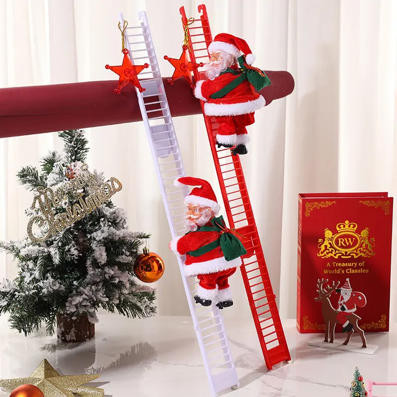 Christmas Gifts Santa Claus Climbing Ladder Single Electric Ladder Santa Claus Glowing Santa Claus Kid Toy
Christmas Gifts Santa Claus Climbing Ladder Single Electric Ladder Santa Claus Glowing Santa Claus Kid Toy