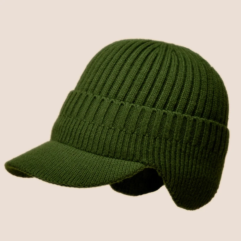 Men Winter Knitted Ear Protection Cap Wool Beanies Bonnet Earflap Hat Short Brim Outdoor Cycling Ski Warm Cap 2023 Caps for Men
Men Winter Knitted Ear Protection Cap Wool Beanies Bonnet Earflap Hat Short Brim Outdoor Cycling Ski Warm Cap 2023 Caps for Men