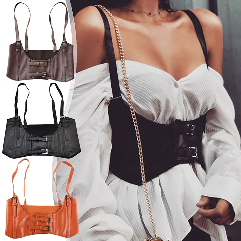 2022 Brand New Vintage Women's Corset Vest Steampunk Harness Stretchy Waistcoat Wide Cincher With Buckle Cummerbunds
2022 Brand New Vintage Women's Corset Vest Steampunk Harness Stretchy Waistcoat Wide Cincher With Buckle Cummerbunds