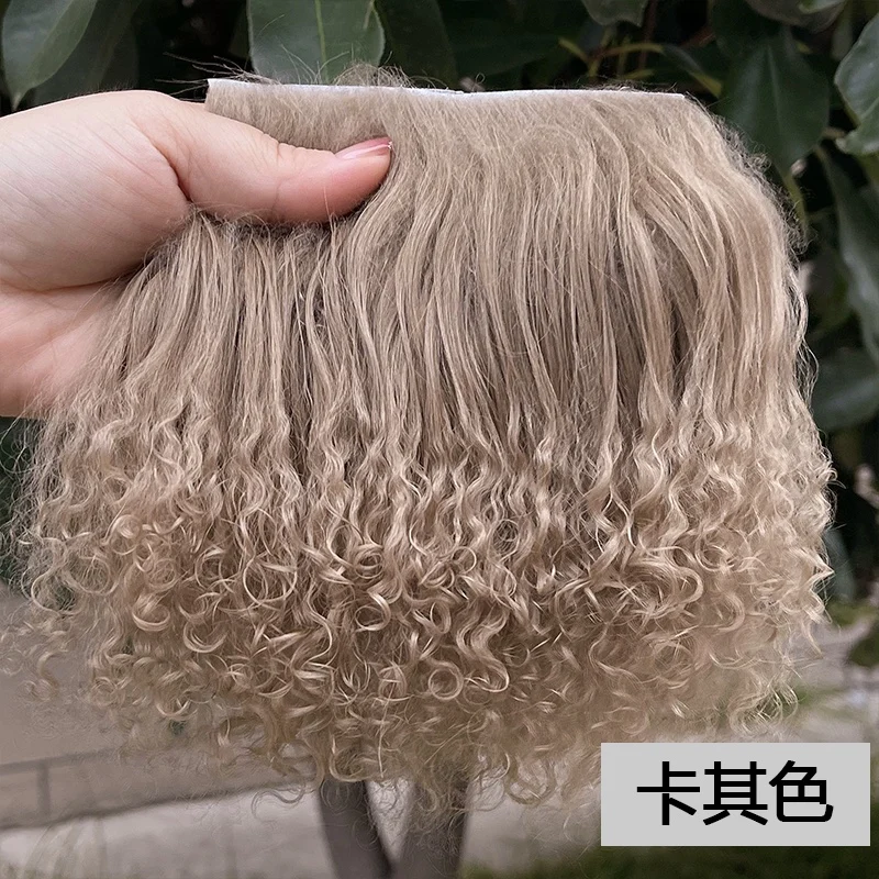 High Quality Sheepskin Wool Lamb Fur Pelt Hair Row Curly Hair Extensions BJD SD Blyth Dolls Wigs Hair Wefts Accessories
High Quality Sheepskin Wool Lamb Fur Pelt Hair Row Curly Hair Extensions BJD SD Blyth Dolls Wigs Hair Wefts Accessories