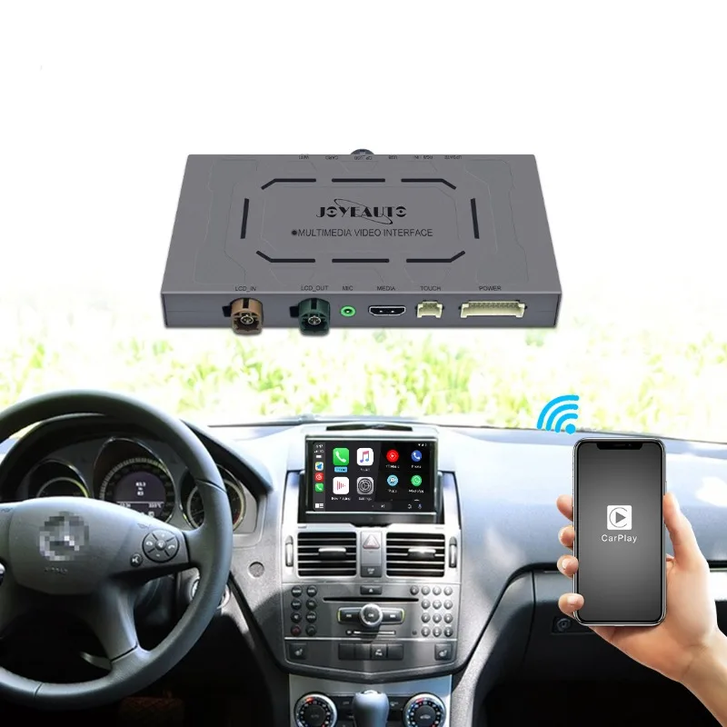 Беспроводной блок декодера Apple CarPlay для Mercedes Benz NTG 4,0 GLK GLA ML SLK Class 2007-2011 Android, модернизация автомобильных игр
Беспроводной блок декодера Apple CarPlay для Mercedes Benz NTG 4,0 GLK GLA ML SLK Class 2007-2011 Android, модернизация автомобильных игр