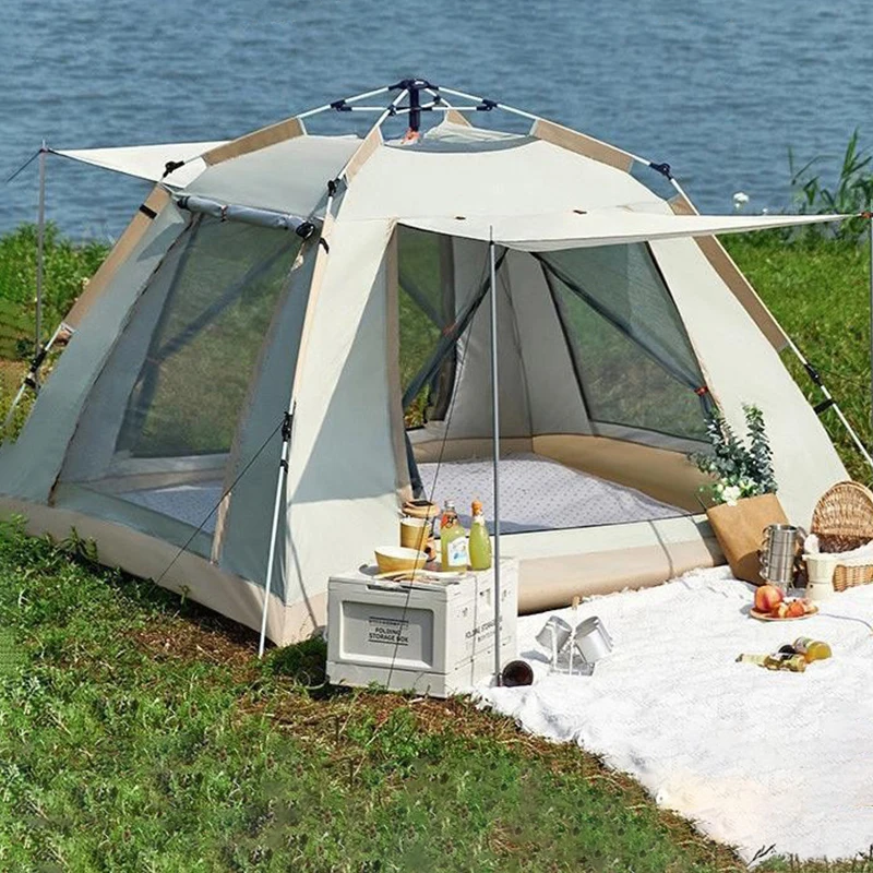 Tent camping outdoor portable speed open picnic park automatic sunscreen thickened tent excursions overnight one-touch tent
Tent camping outdoor portable speed open picnic park automatic sunscreen thickened tent excursions overnight one-touch tent