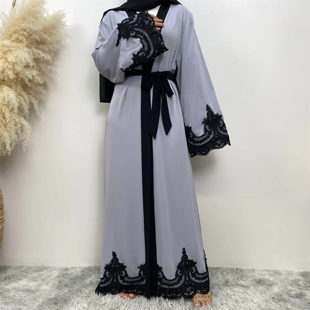 Embroidery Open Abaya Femme Ramadan Kaftan Turkey Islam Clothing Muslim For Women Dubai Abaya Modest Robe Caftan Mrocain Robe
Embroidery Open Abaya Femme Ramadan Kaftan Turkey Islam Clothing Muslim For Women Dubai Abaya Modest Robe Caftan Mrocain Robe