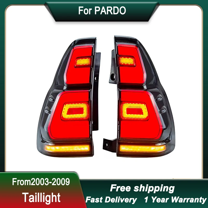 Car Tail Lights For Toyoto PRADO 2003-2009 LED Tail Light Brake Reverse Tail Lamp Dynamic Turn Signal Light Tail Lamp Assembly
Car Tail Lights For Toyoto PRADO 2003-2009 LED Tail Light Brake Reverse Tail Lamp Dynamic Turn Signal Light Tail Lamp Assembly