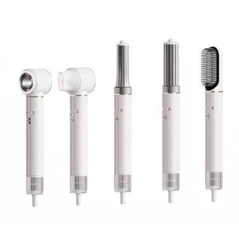 Five-in-One Household Hair Dryer Automatic Hair Curler Artifact Straight Comb Negative Ion Does Not Hurt Hair Curls
Five-in-One Household Hair Dryer Automatic Hair Curler Artifact Straight Comb Negative Ion Does Not Hurt Hair Curls