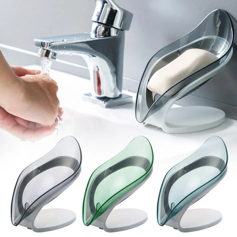 1PCS Leaf Soap Dish For Bathroom Shower Portable Non-slip Drain Soap Holder Plastic Sponge Tray For Bathroom Kitchen Accessories
1PCS Leaf Soap Dish For Bathroom Shower Portable Non-slip Drain Soap Holder Plastic Sponge Tray For Bathroom Kitchen Accessories