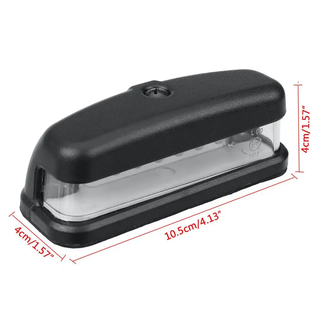 1set Truck Number Plate Light 2 Bolts LED Universal Rear License Number Plate Light Lamp Fit Truck SUV Trailer Lorry 10-30V ABS
1set Truck Number Plate Light 2 Bolts LED Universal Rear License Number Plate Light Lamp Fit Truck SUV Trailer Lorry 10-30V ABS