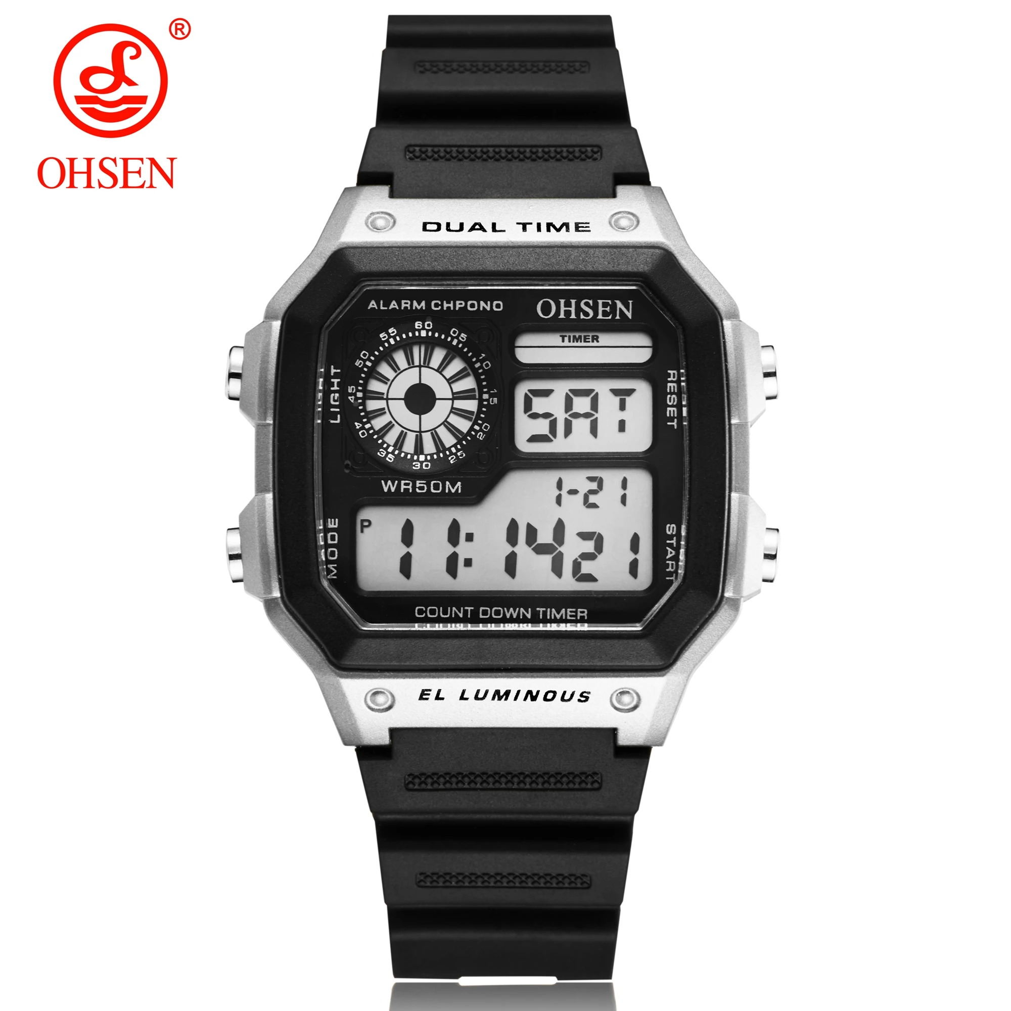 Digital Men Watch Fashion Waterproof Electronic Military Watches Black Tactical Sport Wristwath Stopwatch Male Clocks Gifts
Digital Men Watch Fashion Waterproof Electronic Military Watches Black Tactical Sport Wristwath Stopwatch Male Clocks Gifts