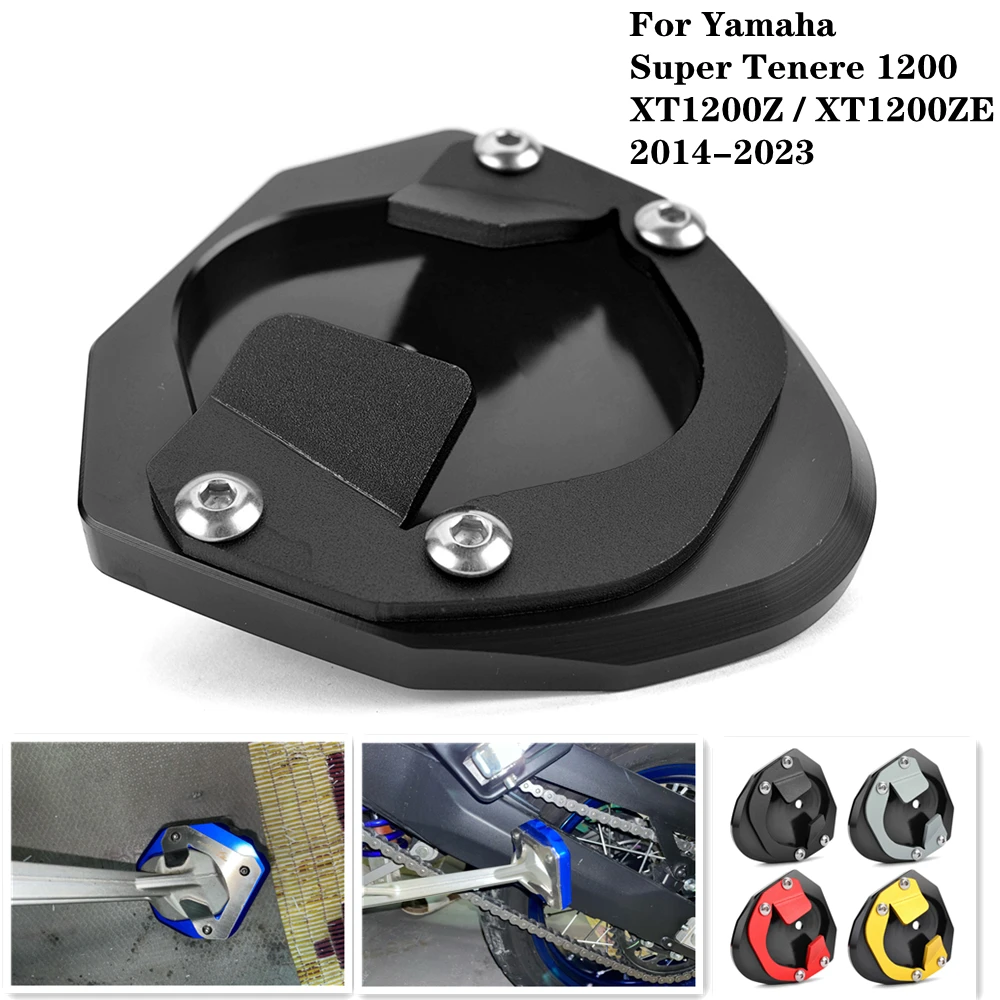 Kickstand Side Stand Enlarge Extension For Yamaha XT 1200 Z Super Tenere 1200 XT1200Z XT1200ZE Foot Pad Support 2014-2023 2022
Kickstand Side Stand Enlarge Extension For Yamaha XT 1200 Z Super Tenere 1200 XT1200Z XT1200ZE Foot Pad Support 2014-2023 2022